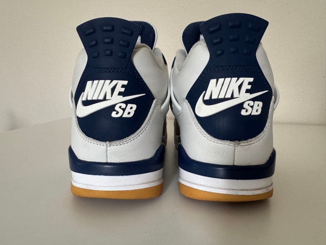 靴 Nike Jordan 4 Retro SB Navy 27cm