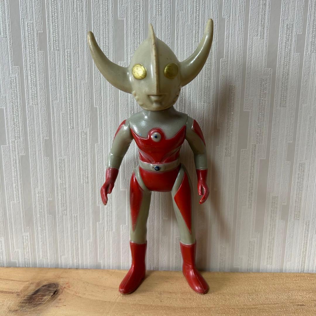 ウルトラマン　ウルトラの父　ソフビ　ブルマァク　当時物　年代物 Yahoo!オークション - 当時物 ブルマァク ウルトラの父 ソフビ クリア