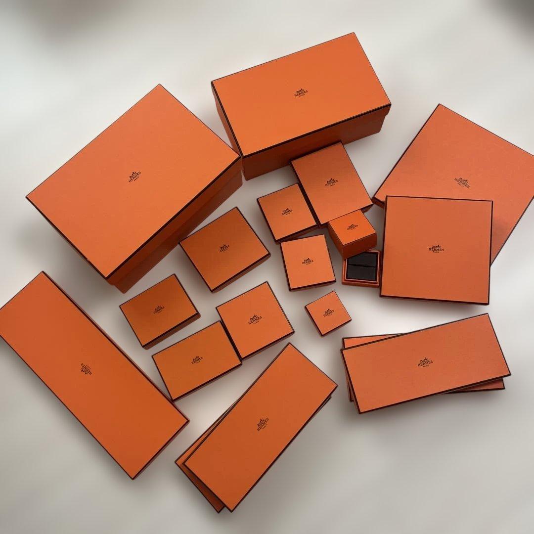 即購入可！本日のみ★HERMES オレンジボックス　エルメス　箱のみ 18点 hermes-hako-z-1.jpg