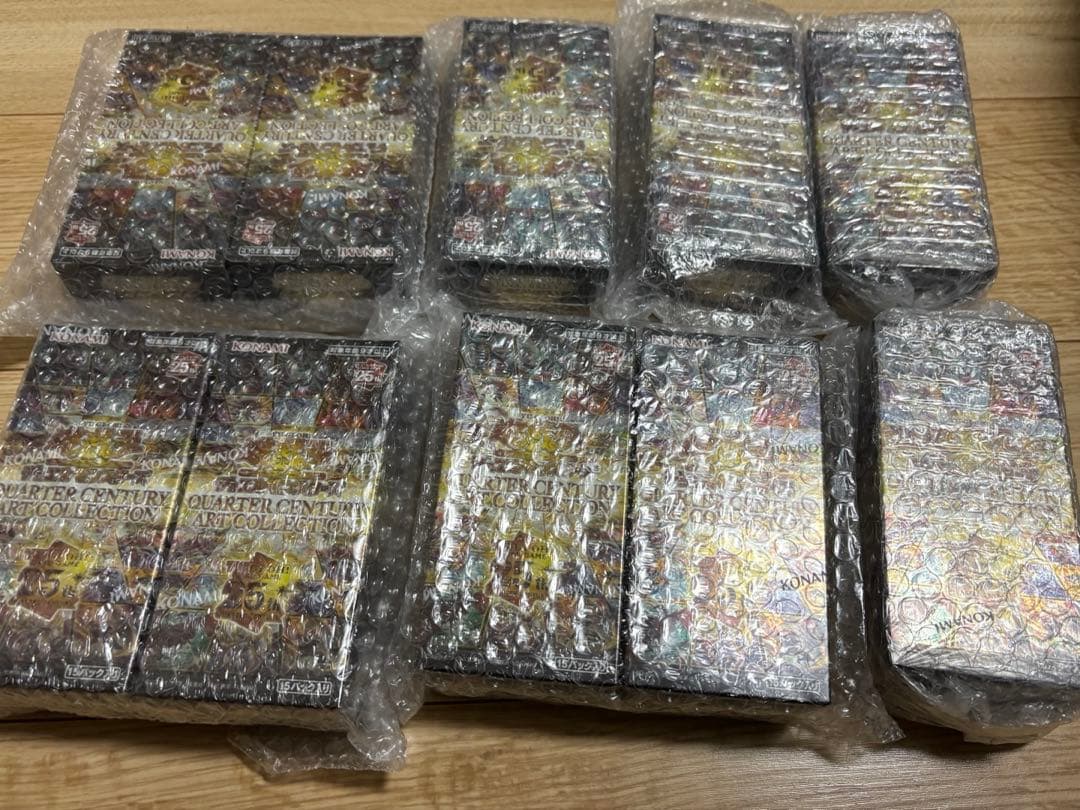 遊戯王 クオーターセンチュリーアートコレクション 10BOX - メルカリ