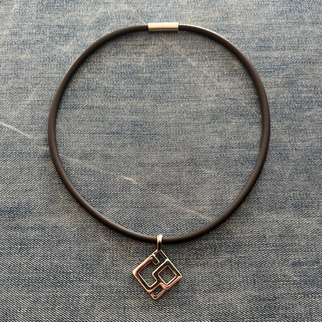 ネックレス ブラック シルバー シルバー925 燻し仕上げ あずきチェーン ネックレス 幅4mm 4面カット