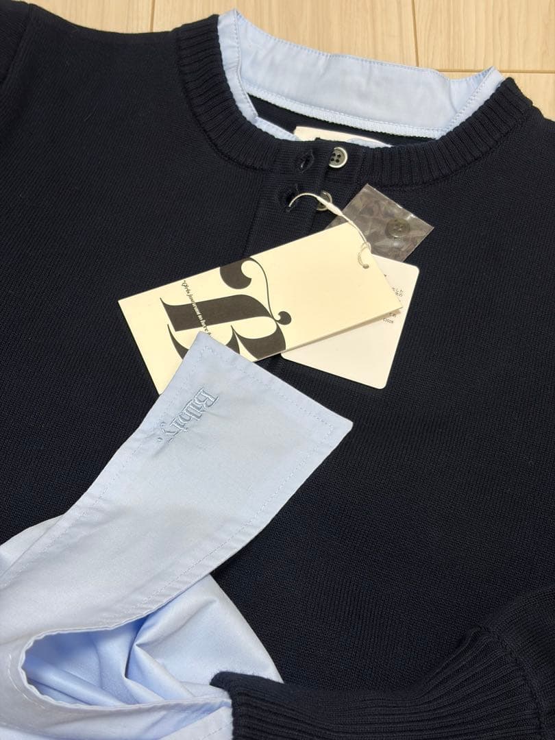 Bibiy ANGELIQUE KNIT ネイビー 新品 タグ付き 公式完売品