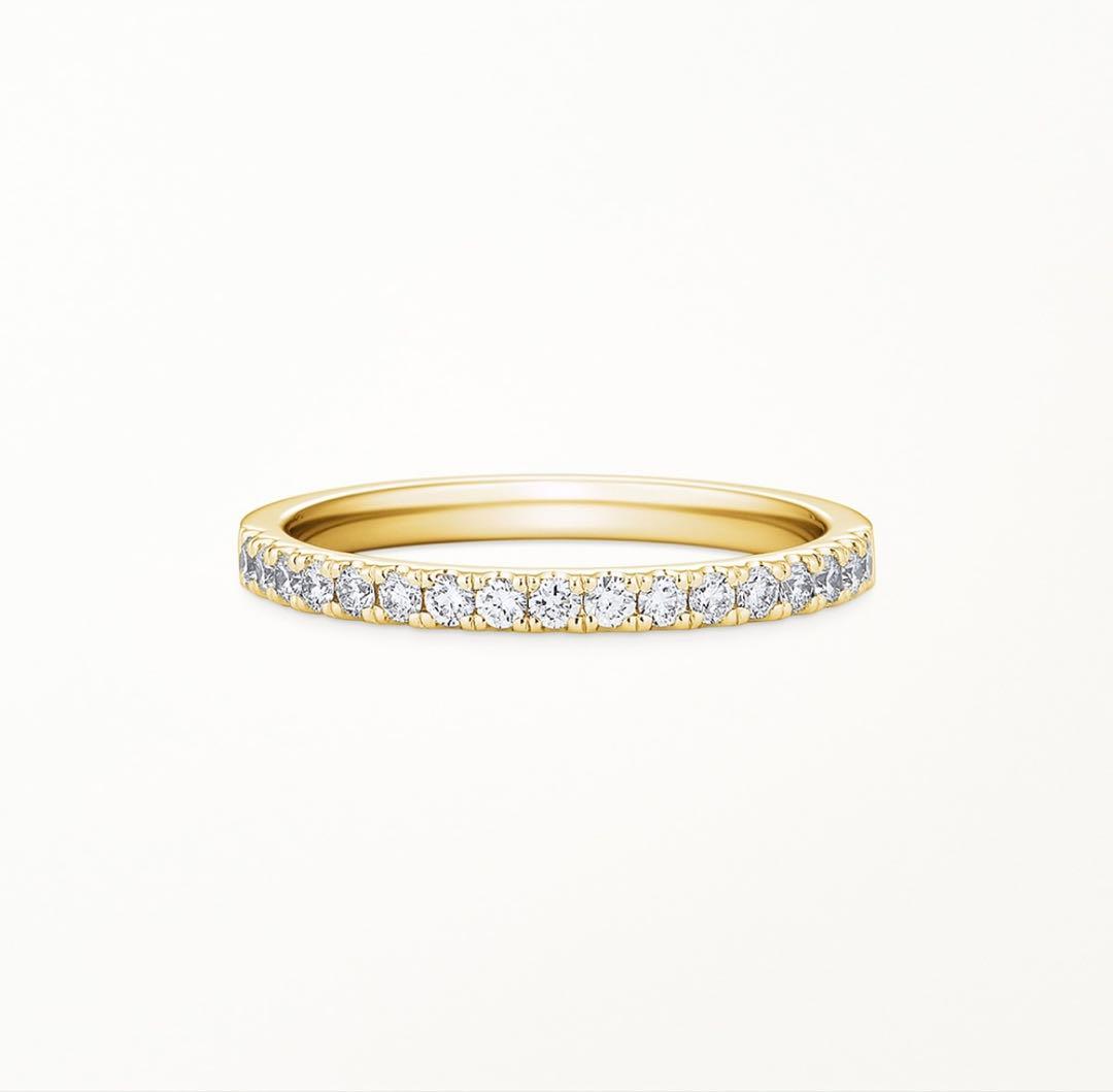 ■■現行モデル■■AHKAH ティナ(ハーフエタニティ/1.9mm)ゴールド♡