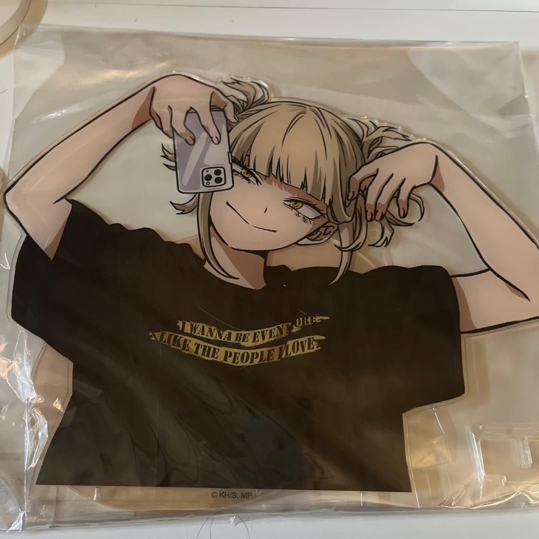 僕のヒーローアカデミア トガヒミコ ベースヤード アクリルメガスタンド 激レア】ヒロアカ ベースヤードトーキョー アクリルメガスタンド