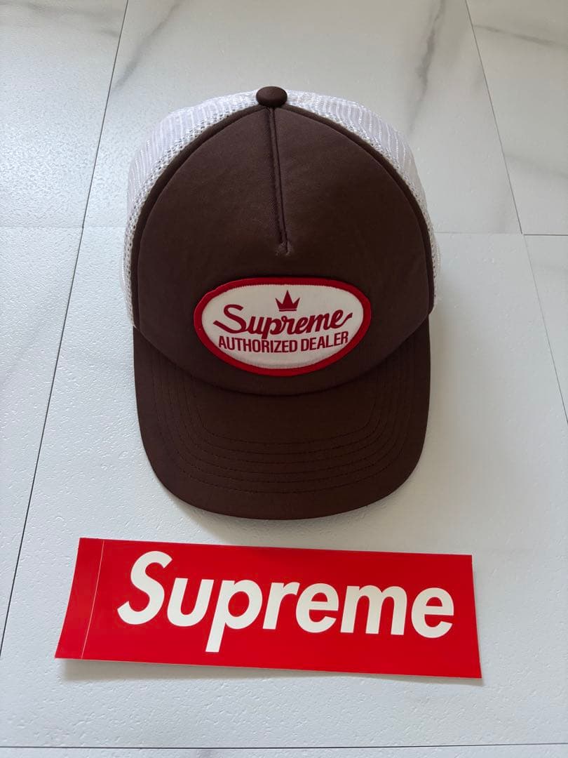 Supreme Authorized Dealer cap メッシュキャップ