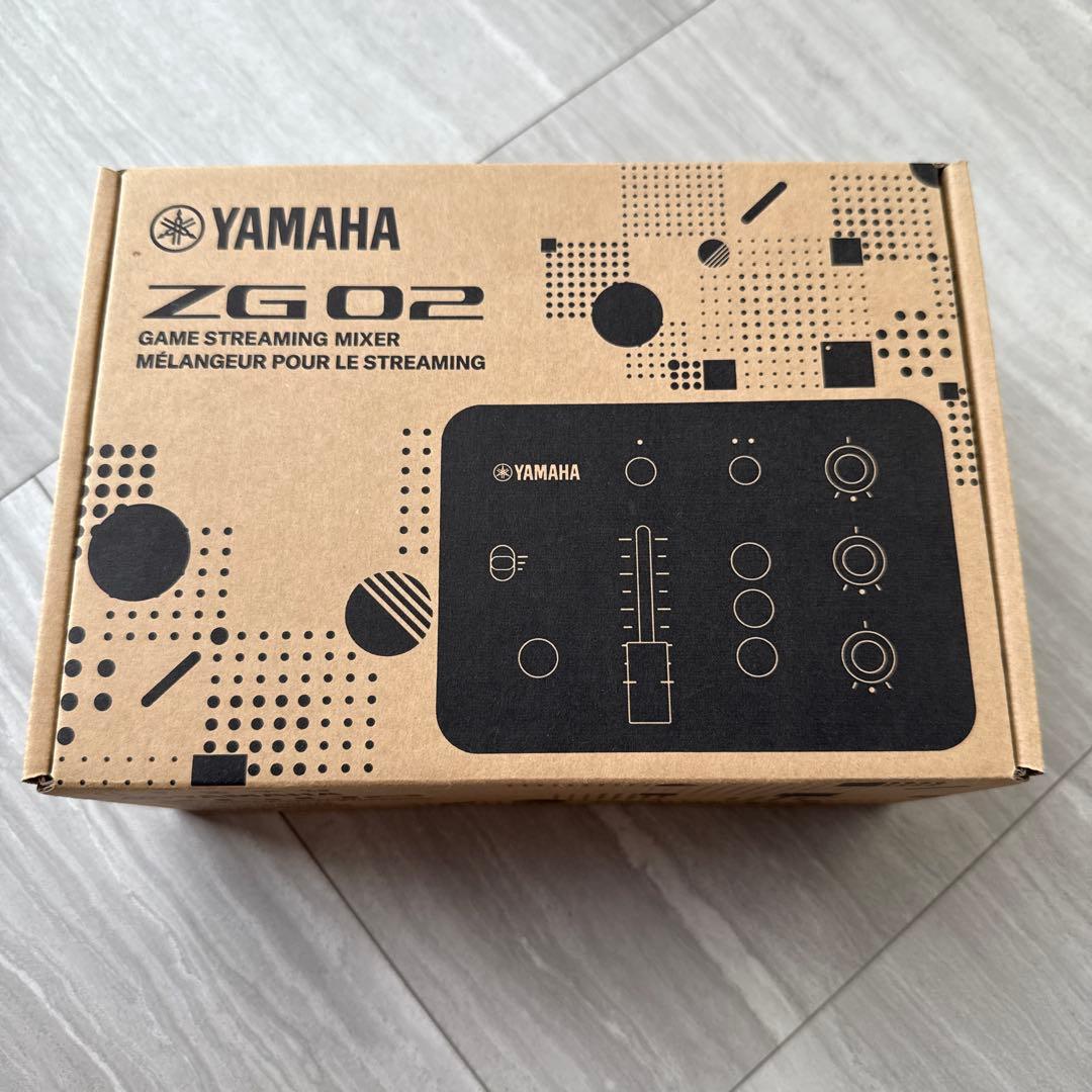 【新品未開封】YAMAHA ZG02 ゲームストリーミングミキサー