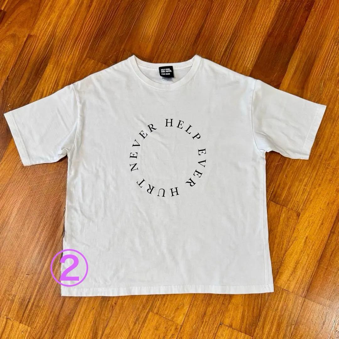 藤井風「HELP EVER HURT NEVER」サークルTシャツ Mサイズ - メルカリ