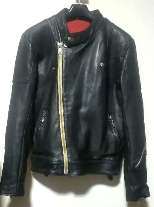 早い者勝ち★ロンジャン UKライダースサイズ38 ホースハイド 1960 UKライダース（ロンジャン）