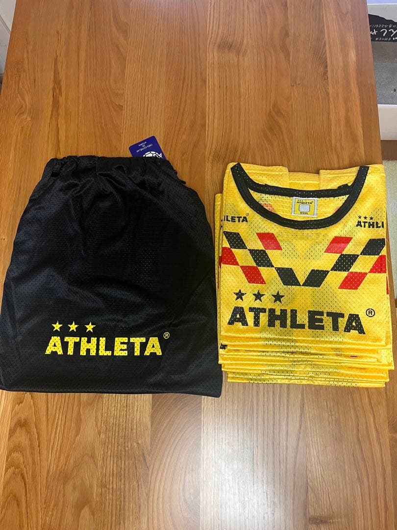 ATHLETA（アスレタ）　ビブス　新品番号付き10枚セット ATHLETA（アスレタ） 番号入り ビブス 10枚セット B003 : フタバ