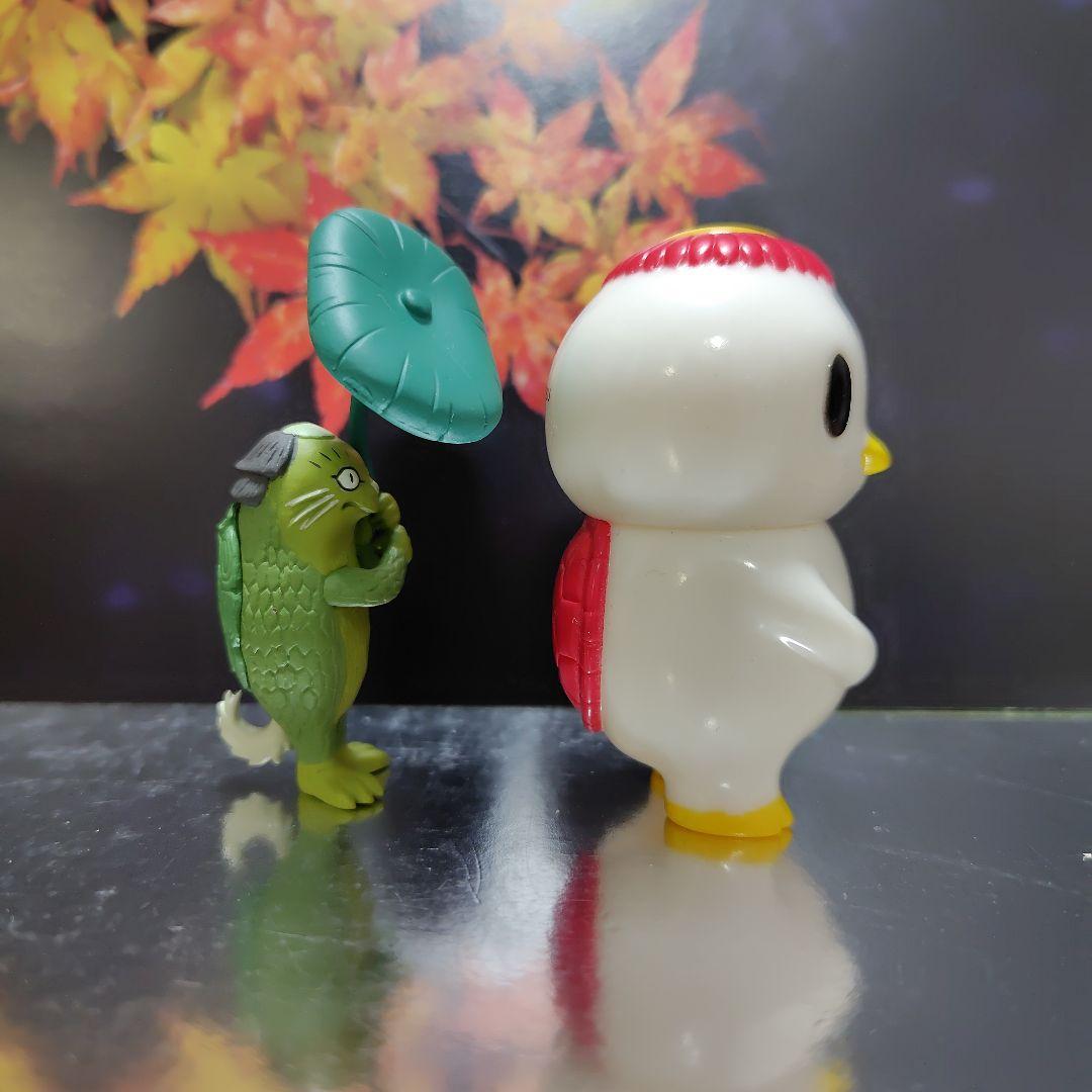 かっぱのフィギュア 3点 「河童ちゃん・にゃっぱ・わさかっぱ」 - メルカリ