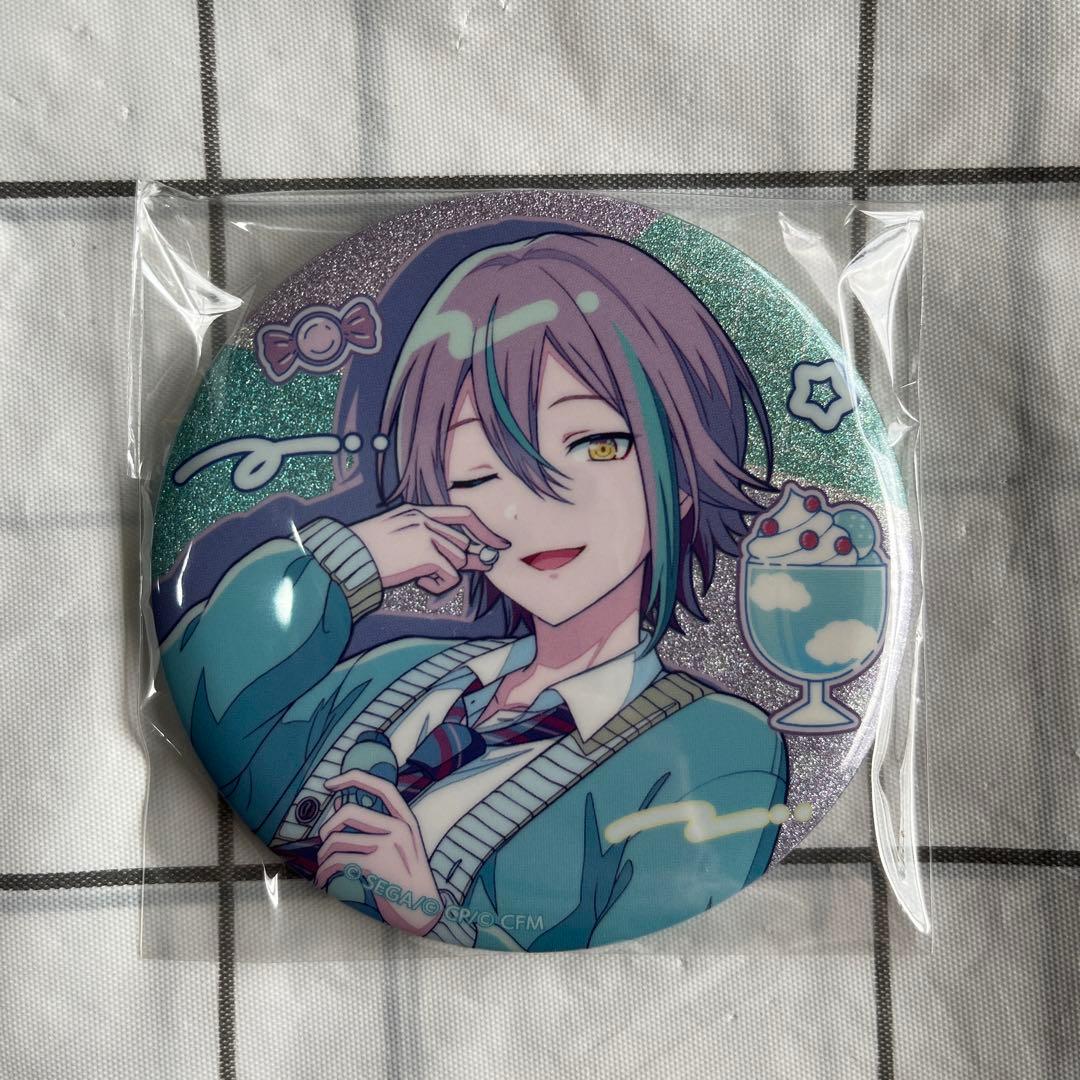 Birthdayイラスト グリッター缶バッジ C 神代類 プロセカ バースデー