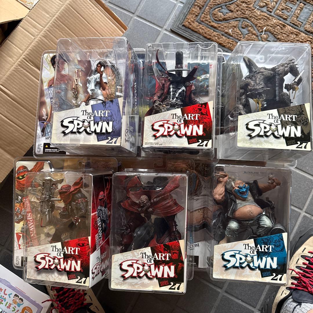 The ART of Spawn シリーズ27 6体