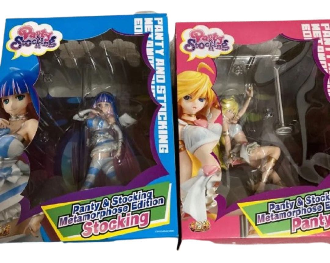 送料無料　未使用　メタモルフォーゼ パンティ&ストッキング　フィギュア　セット