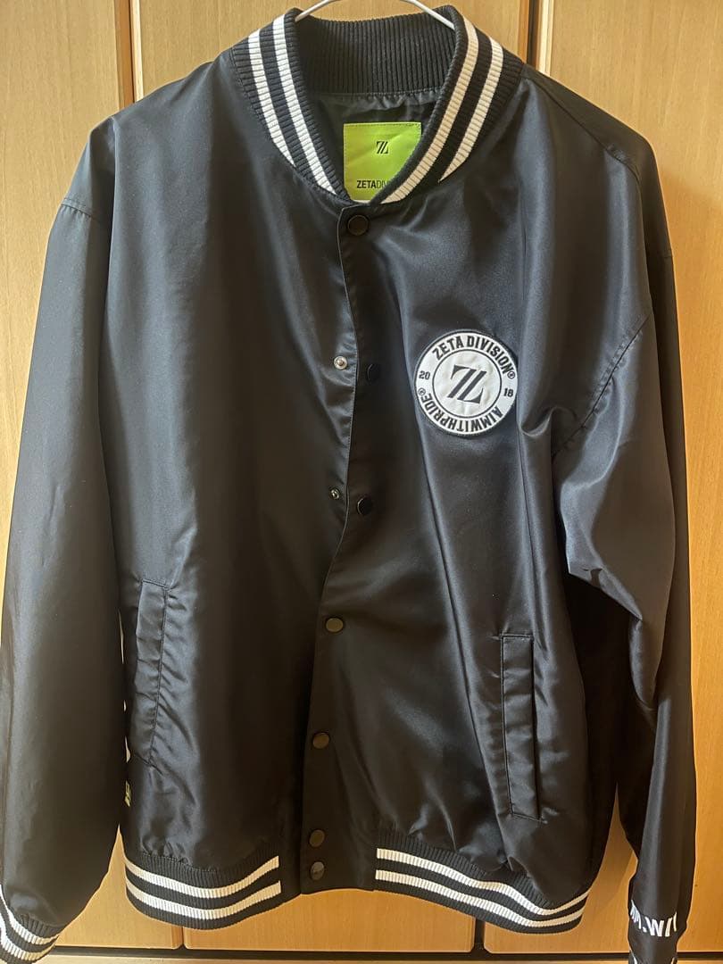 ZETA DIVISION VARSITY SATIN JACKET - メルカリ