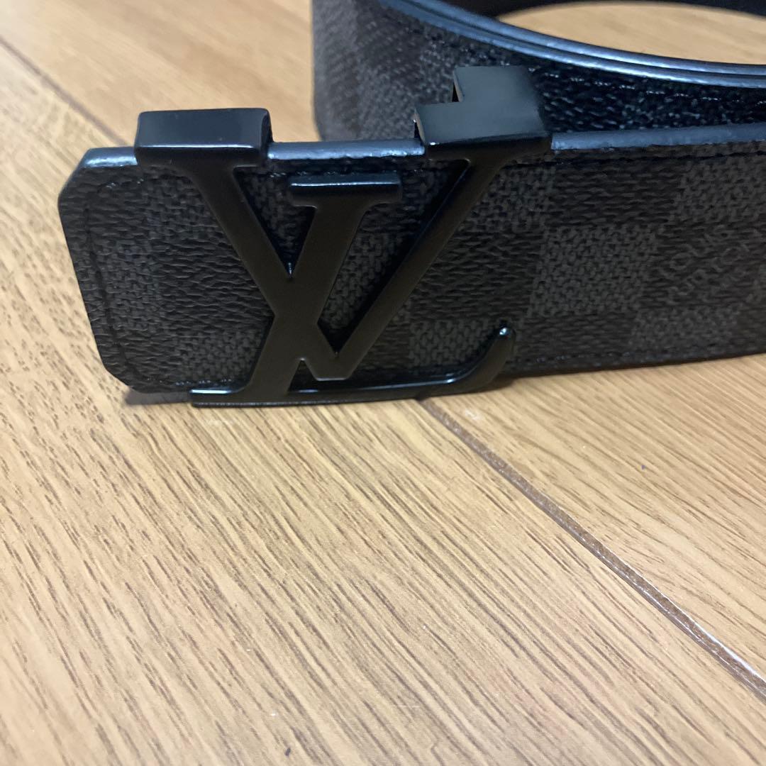 ルイヴィトン　ダミエ柄ベルト　115センチ ルイヴィトン ベルト メンズ ダミエ ベルト・ダミエプリント 40MM