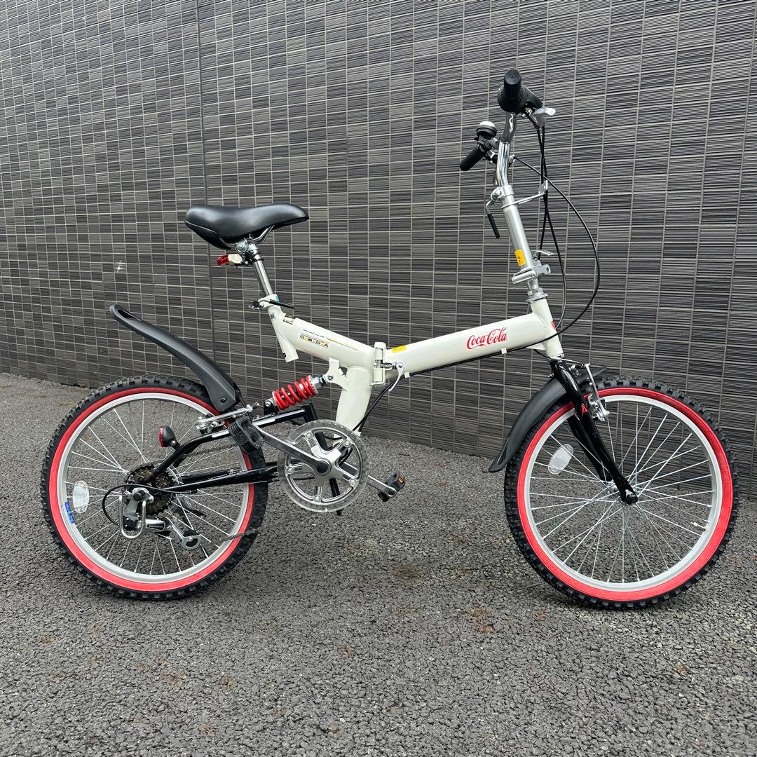 miyamasa様専用コカコーラ 折りたたみ自転車 AERO 20インチ - メルカリ