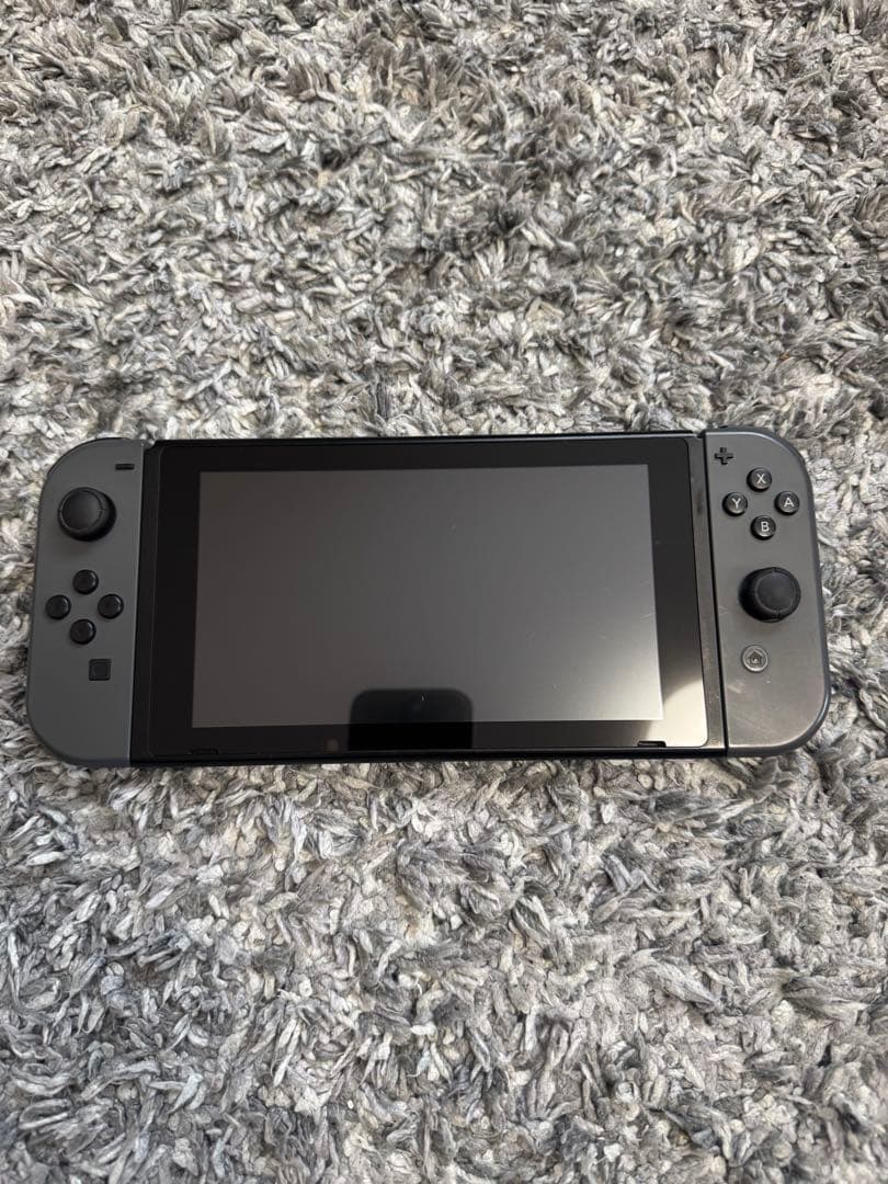 Nintendo Switch 本体 グレー 付属品完備 任天堂 - メルカリ