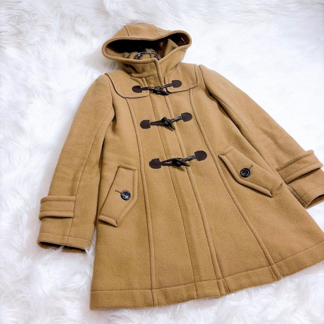 ブルーレーベルクレストブリッジ ダッフルコート38フード付きメガ