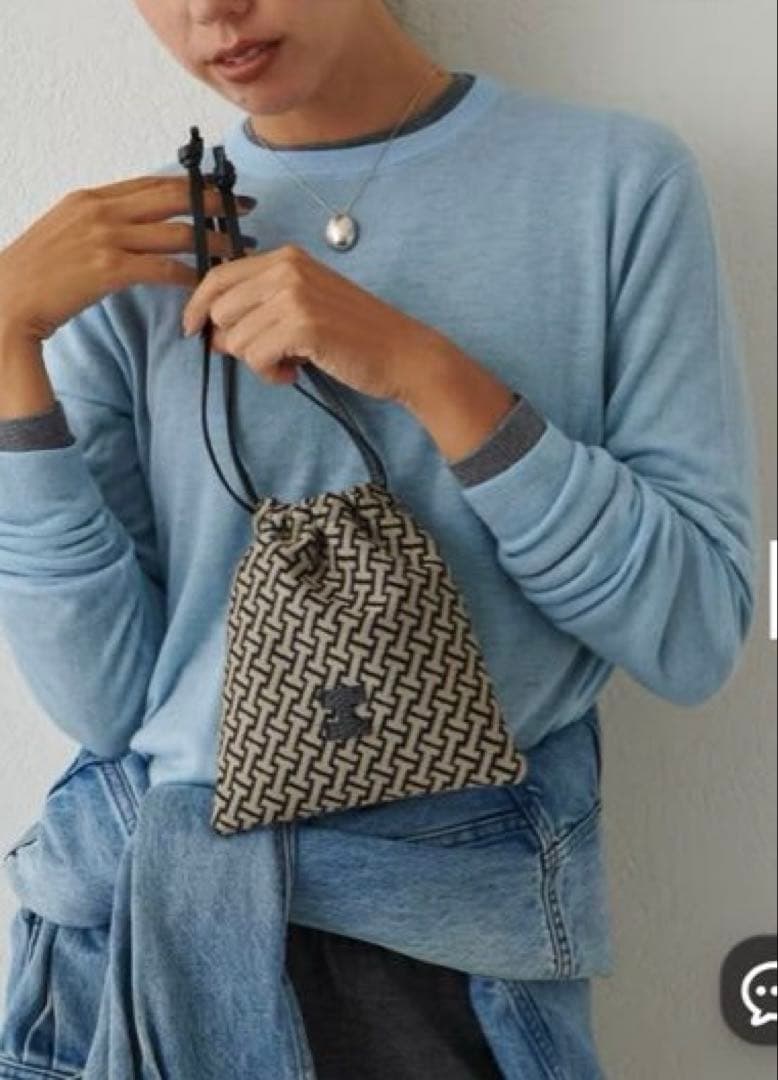 iacucci モノグランマ ポーチ IACUCCI｜モノグランマ ポーチ JACQUARD/CERVO | Rakuten Fashion(楽天