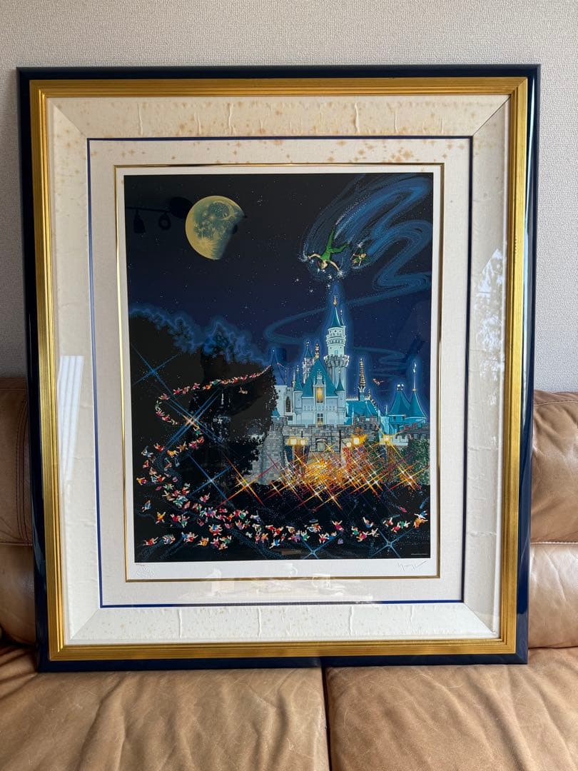 ヒロヤマガタ 【ピーターパン・アンダー・ザ・ムーン】 ディズニー 直筆サイン