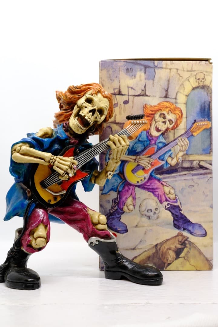 W.U.I. スカル ROCK TO DEATH フィギュア 骸骨 バンド - メルカリ