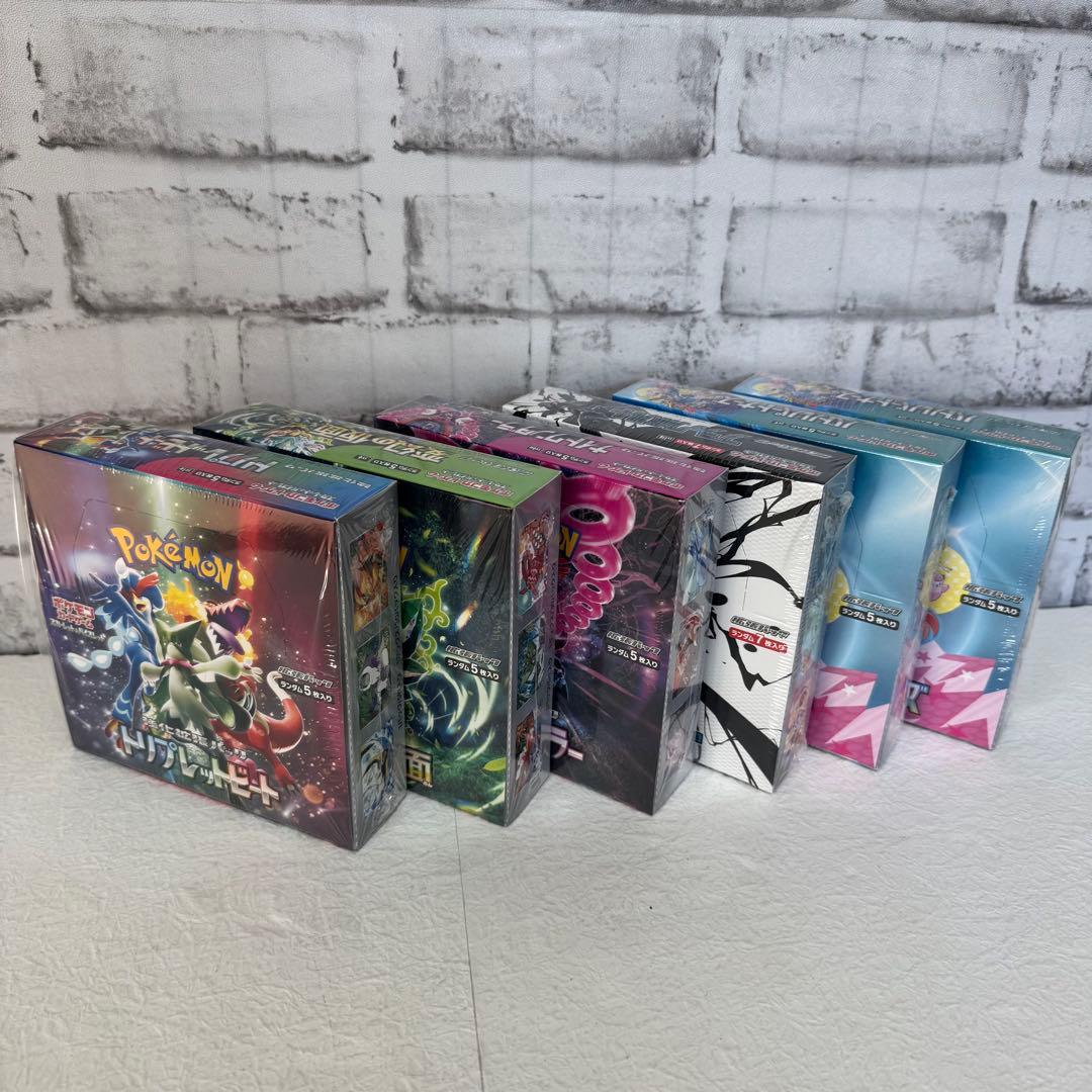 ポケモンカード シュリンク付き 6BOX セット