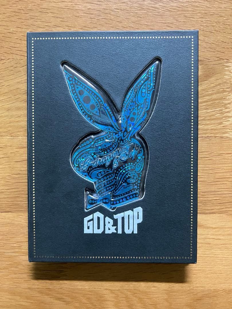 【希少・カード付】GD&TOP (BIGBANG) 1stアルバム 青ロゴ