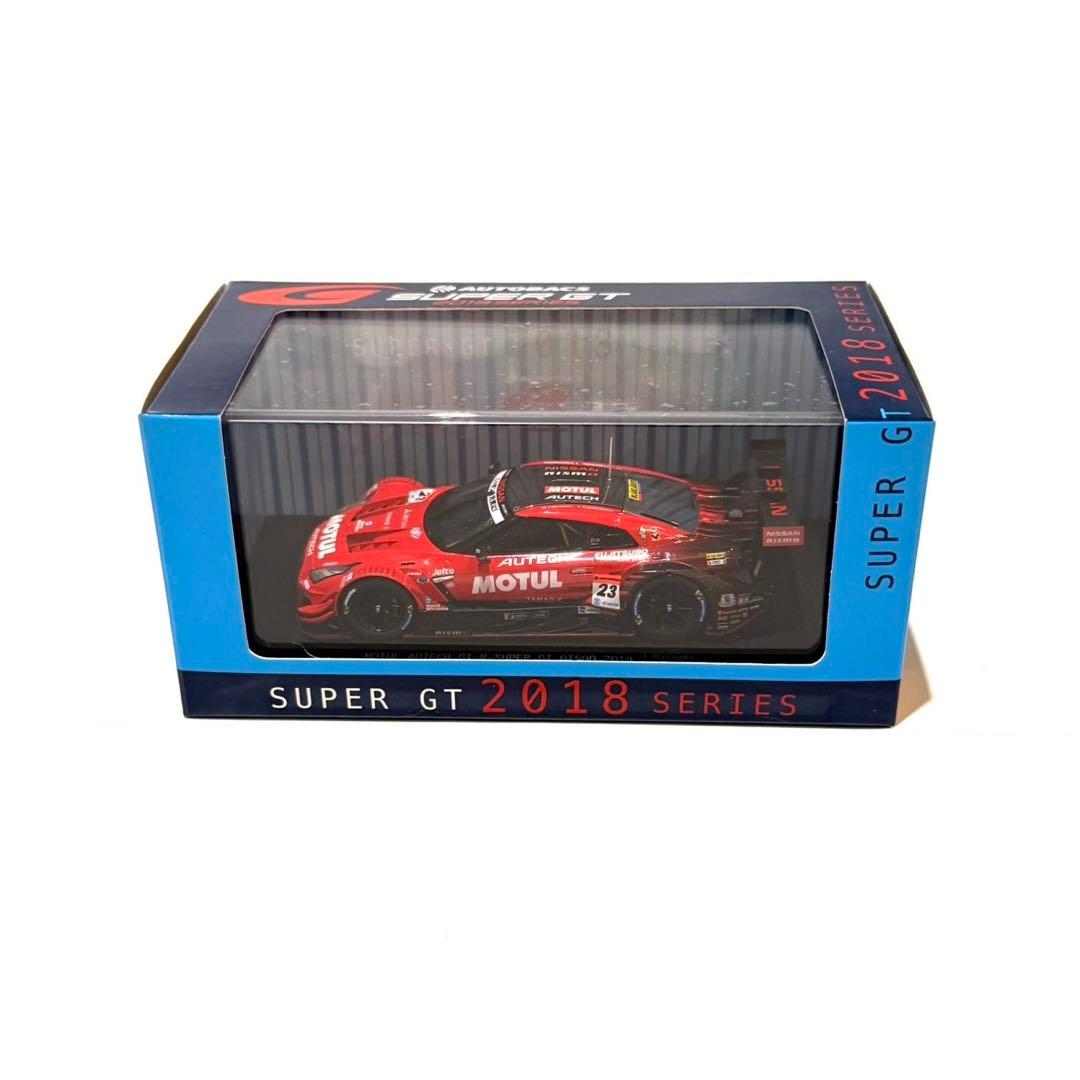 ミニカー MOTUL AUTECH GT-R No.23 1/43 スパーク 1/43 MOTUL AUTECH Z No.23 NISMO GT500 SUPER GT 2023