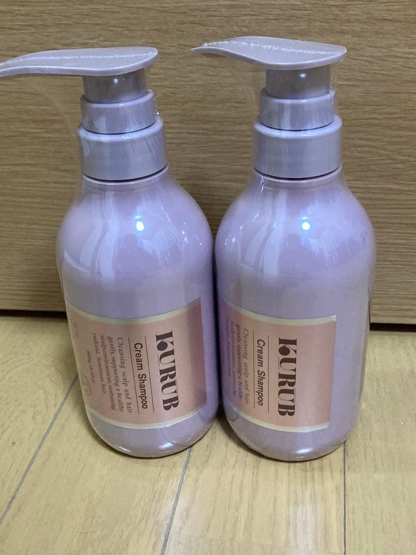 KURUB クーラブクリームシャンプー　2本セット