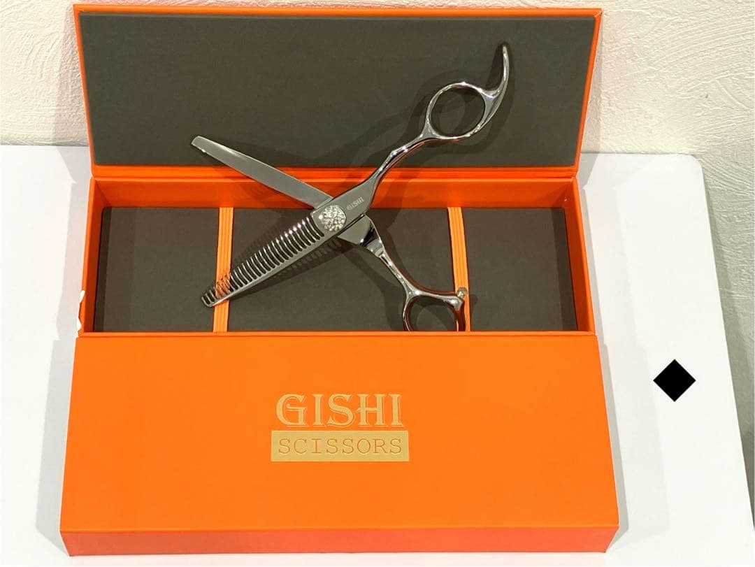 ダ*ー様 GISHI 技師 TH-10 シザー セニング 6.0インチ Rくし刃