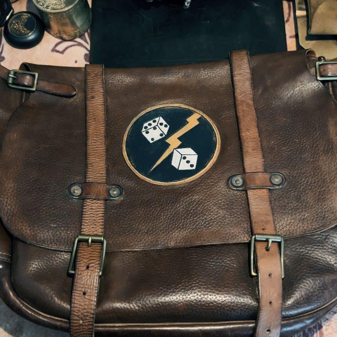 RRL 初代「サイコロと稲妻」メッセンジャーバッグ - メルカリ