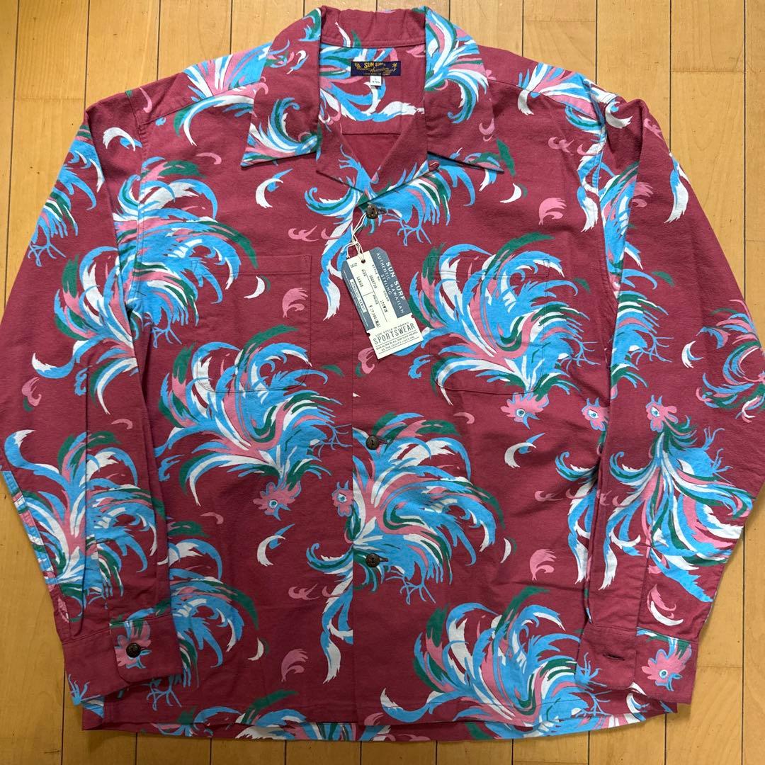 SUNSURF ネルシャツ \