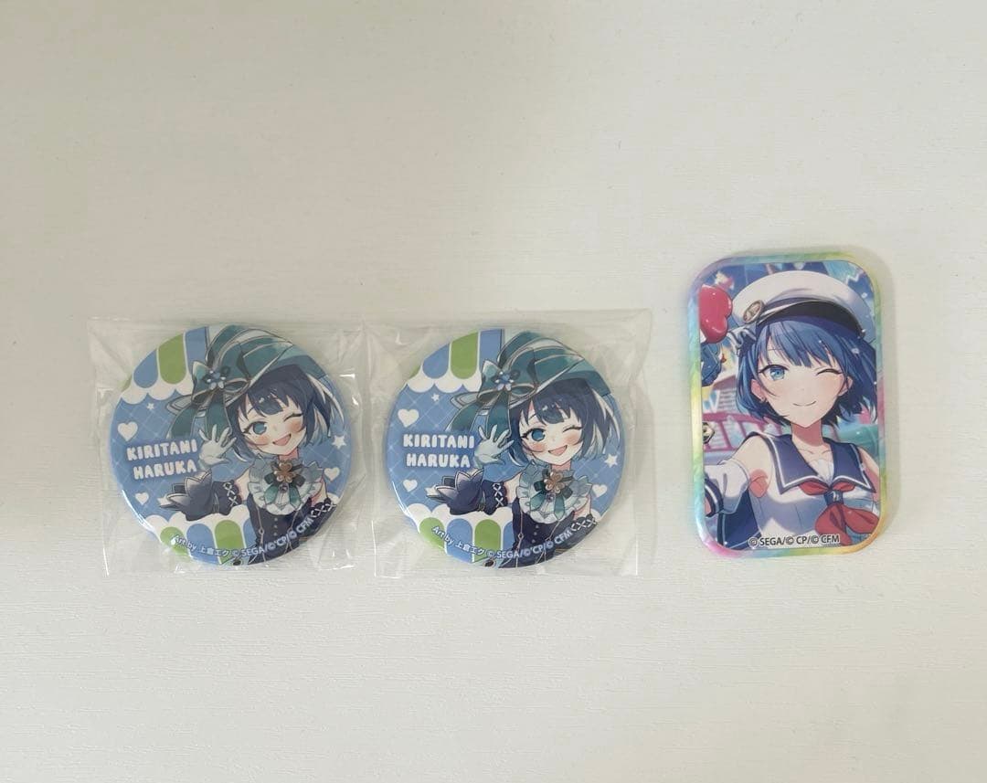 プロジェクトセカイカラフルステージ 桐谷遥 缶バッジまとめ売り
