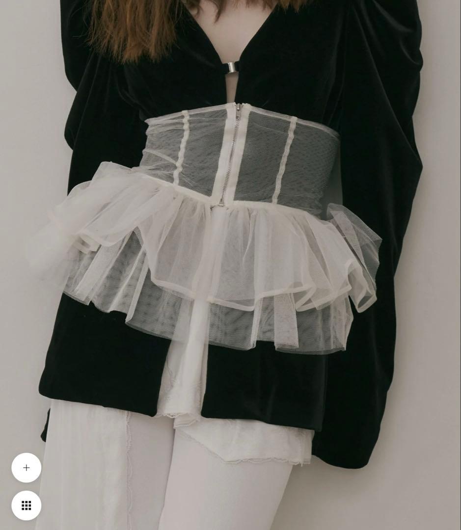 LA BELLE ETUDE クラシカルベロアパフスリーブJK black 新品未使用】 LA BELLE ETUDE クラシカルベロアパフスリーブJK - メルカリ