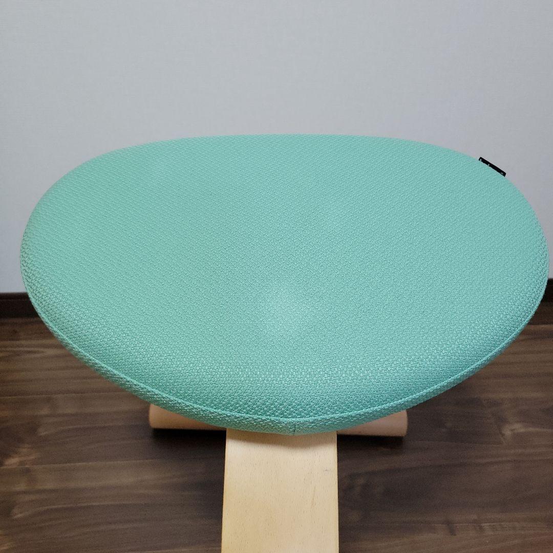 美品】バランスチェア イージー ライトグリーン 付属品すべてあります