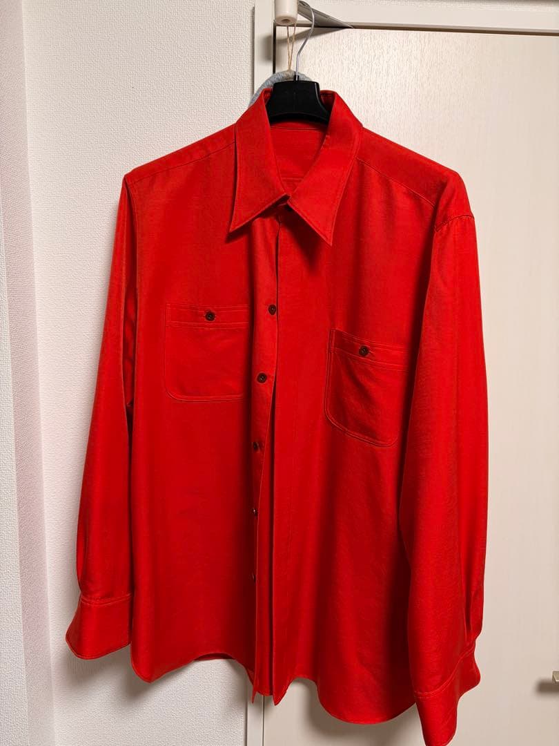 irenisa ウールシルクシャツ