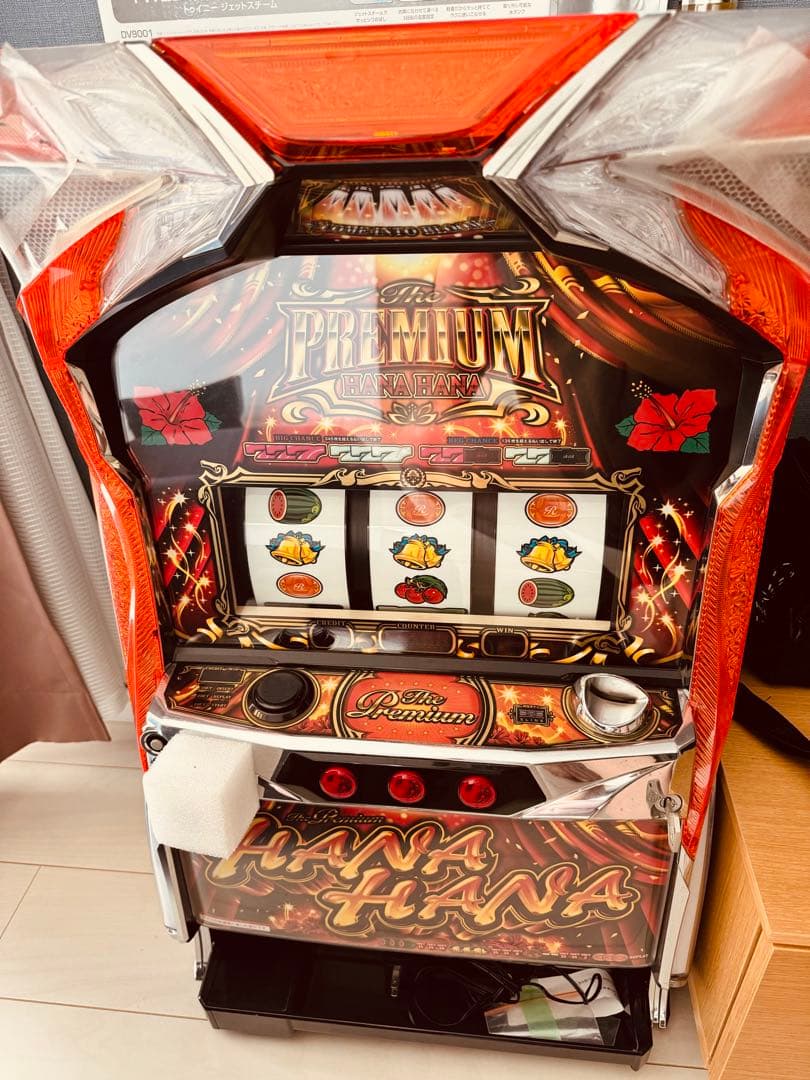 「希少」プレミアムハナハナ スロットマシン　美品 希少」プレミアムハナハナ スロットマシン 美品 - メルカリ