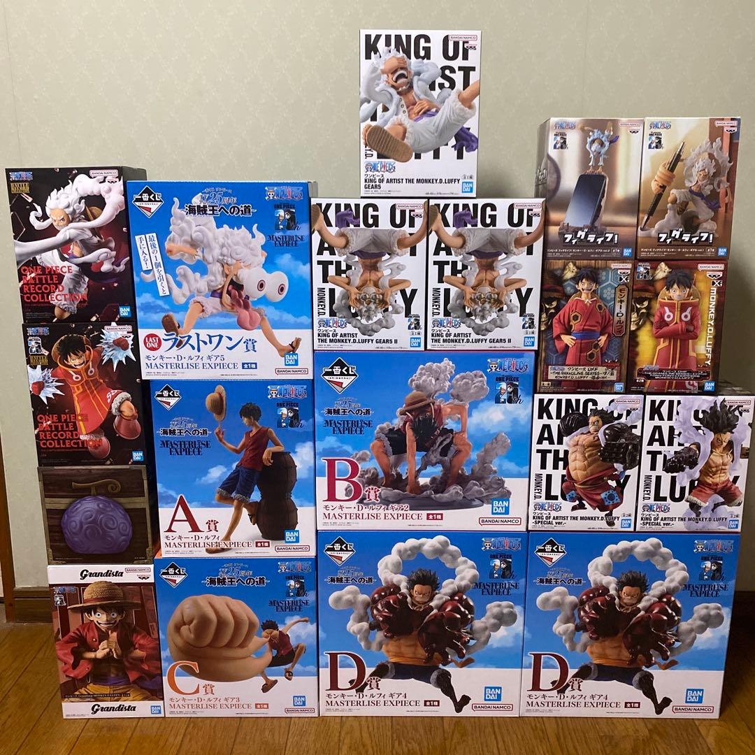 一番くじ ワンピース フィギュアコンプ + ルフィスペシャルセット‼︎