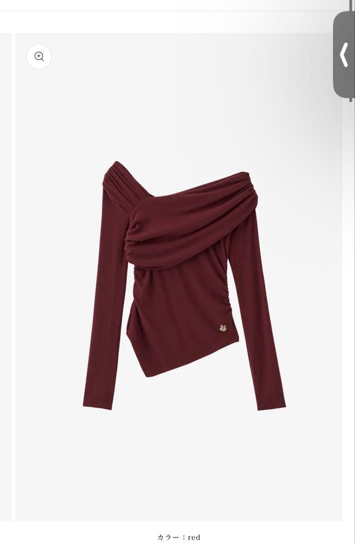 k*u様 poláura ポローラ3wayクロスワンショルダートップス