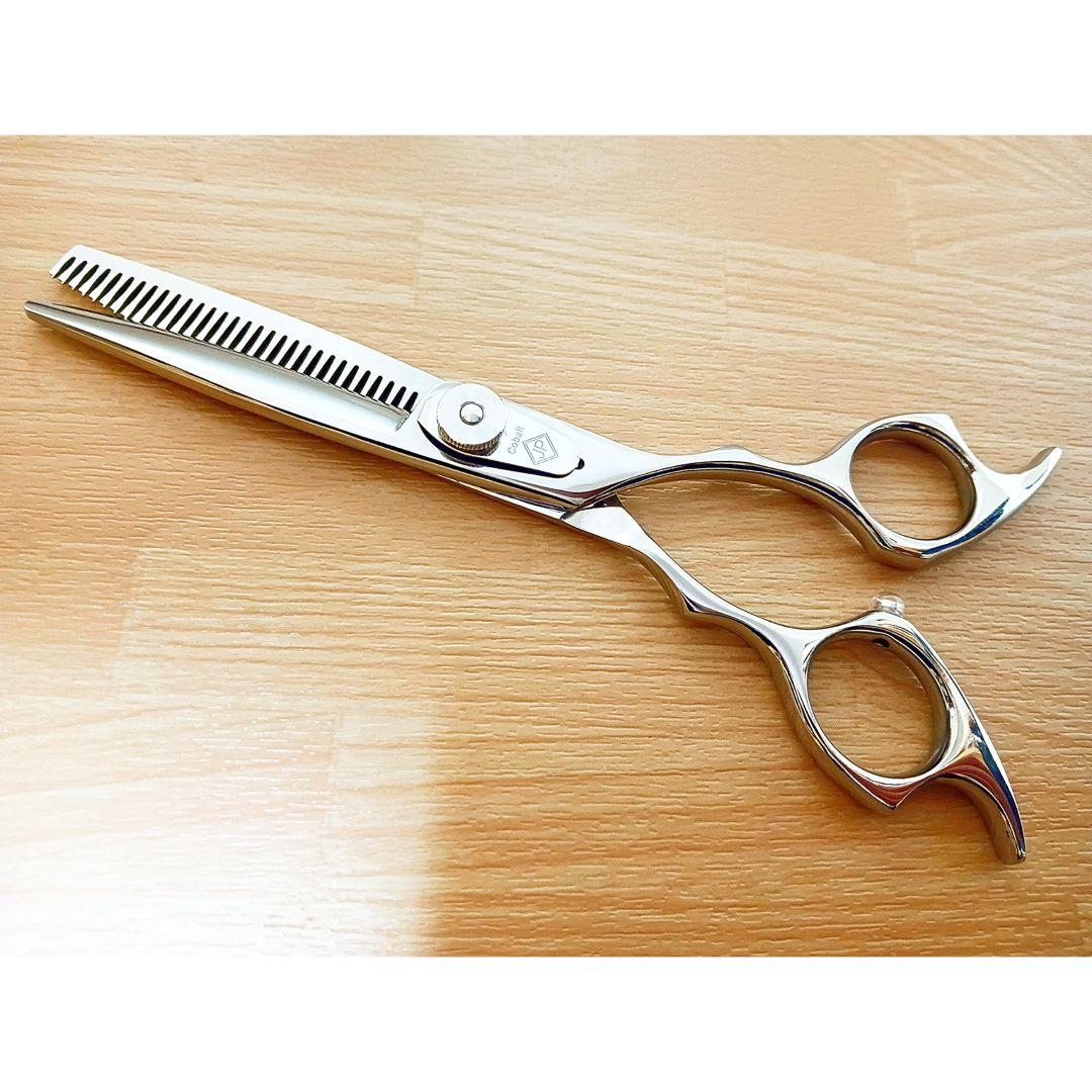 逆刃セニングシザー切れ味◎プロ用✨理美容師スキバサミ✨️トリミングトリマーも可