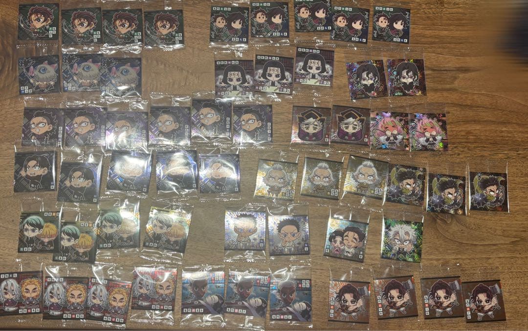 鬼滅の刃　にふぉるめーしょん　ディフォルメシールウエハース 其ノ十四