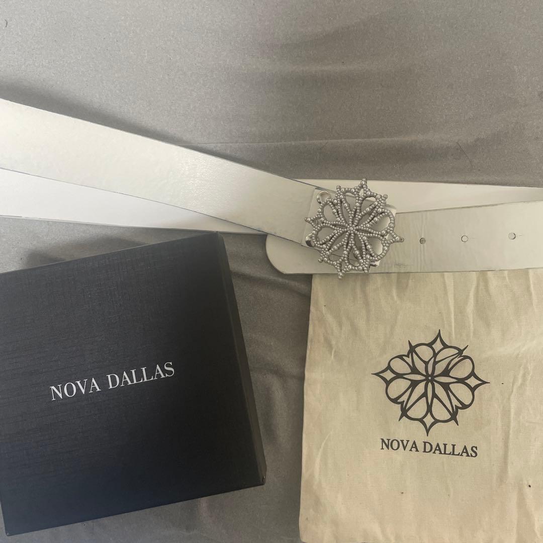 DALLASBRANDホワイト ベルト