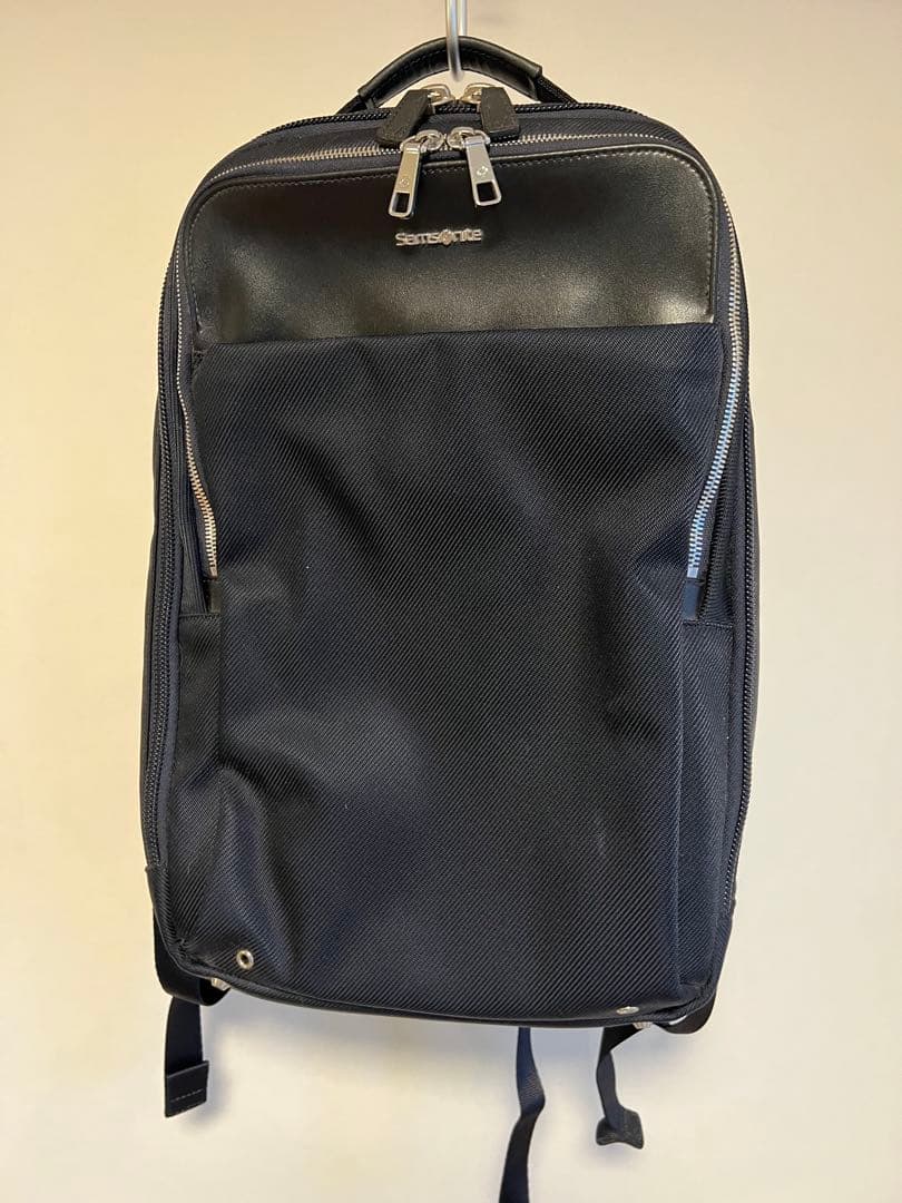 【値下げ】Samsonite ジェットビズ バックパック エキスパンダブル 紺