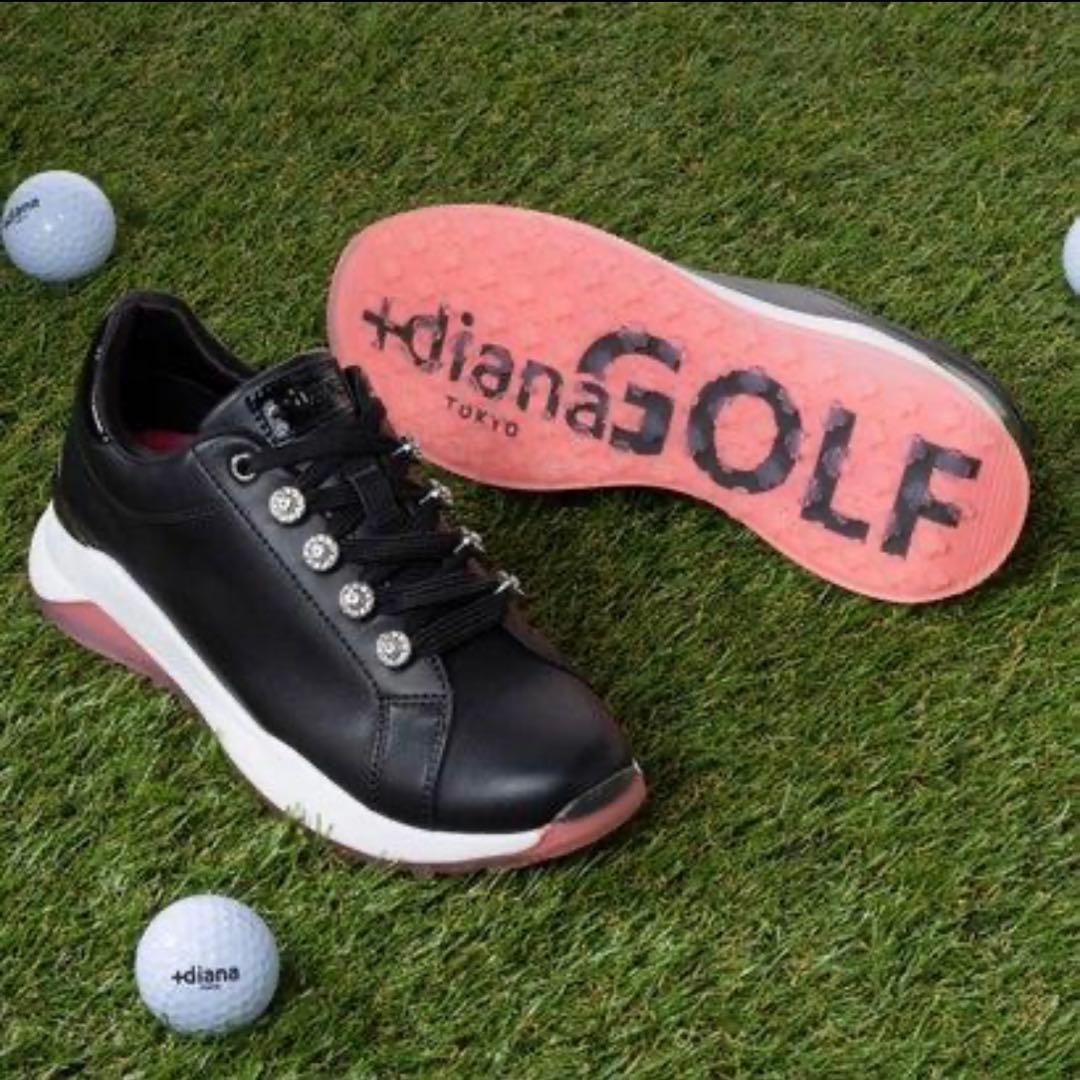 dianaGOLF ゴルフシューズ ブラック