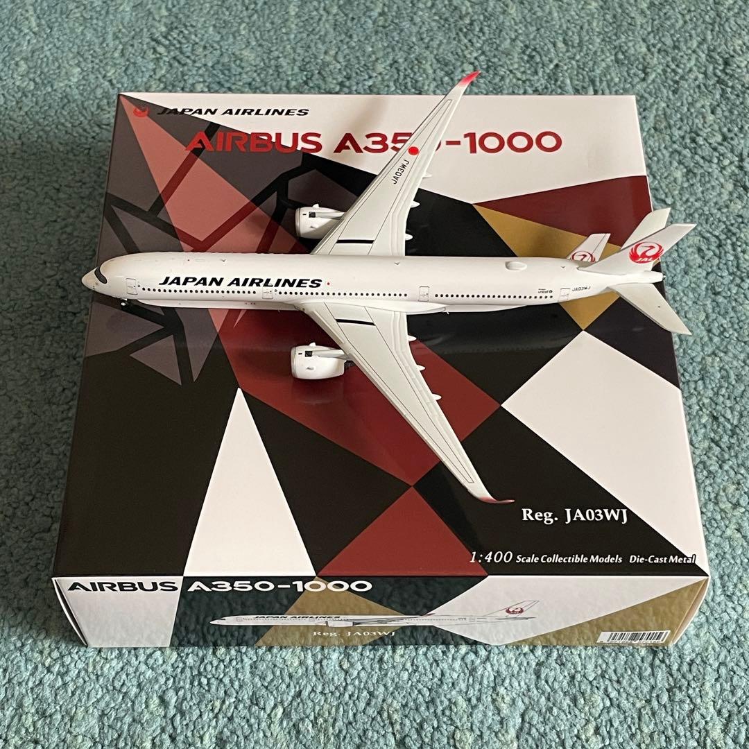 JAL A350-1000 日本航空 エアバス JA03WJ 1:400 NG NG Model Japan Airlines (JAL) A350-1000 JA03WJ 57015 1:400