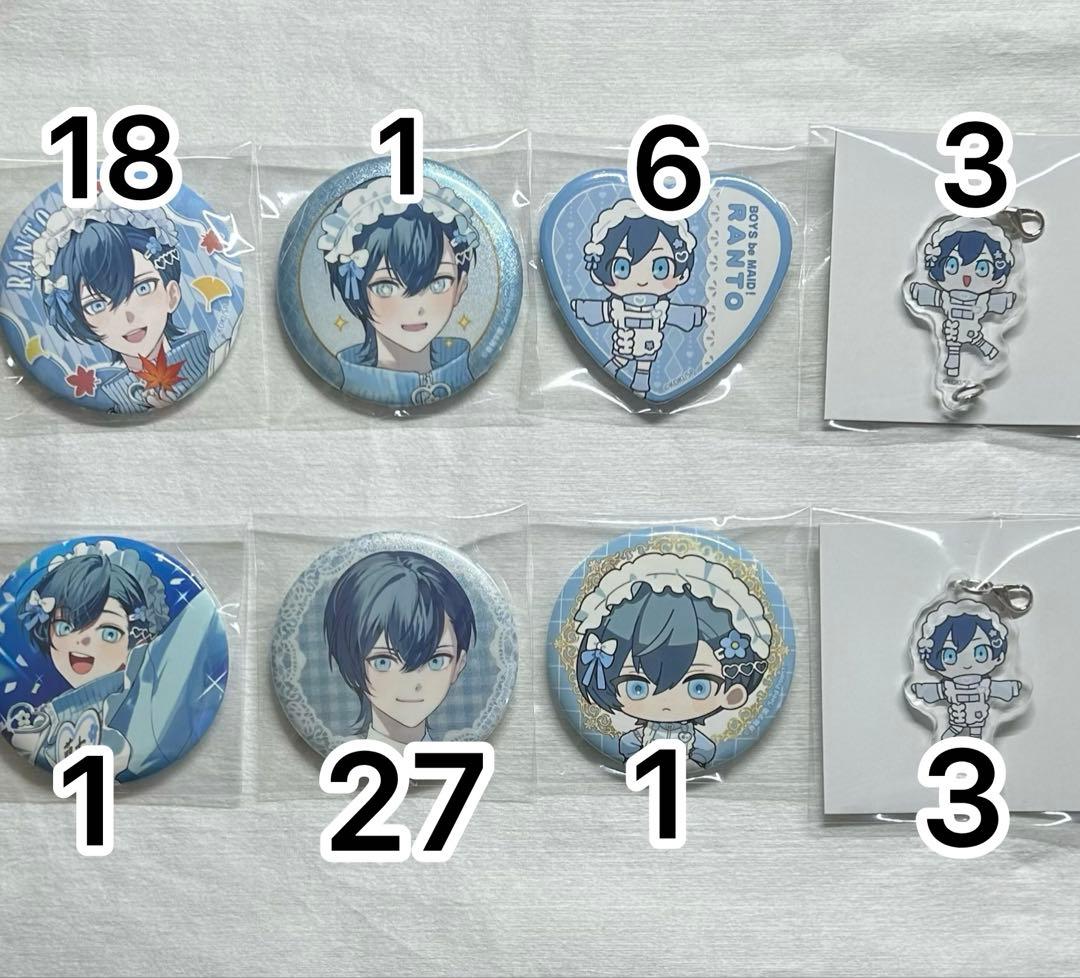 高階 蘭士 缶バッジ セット