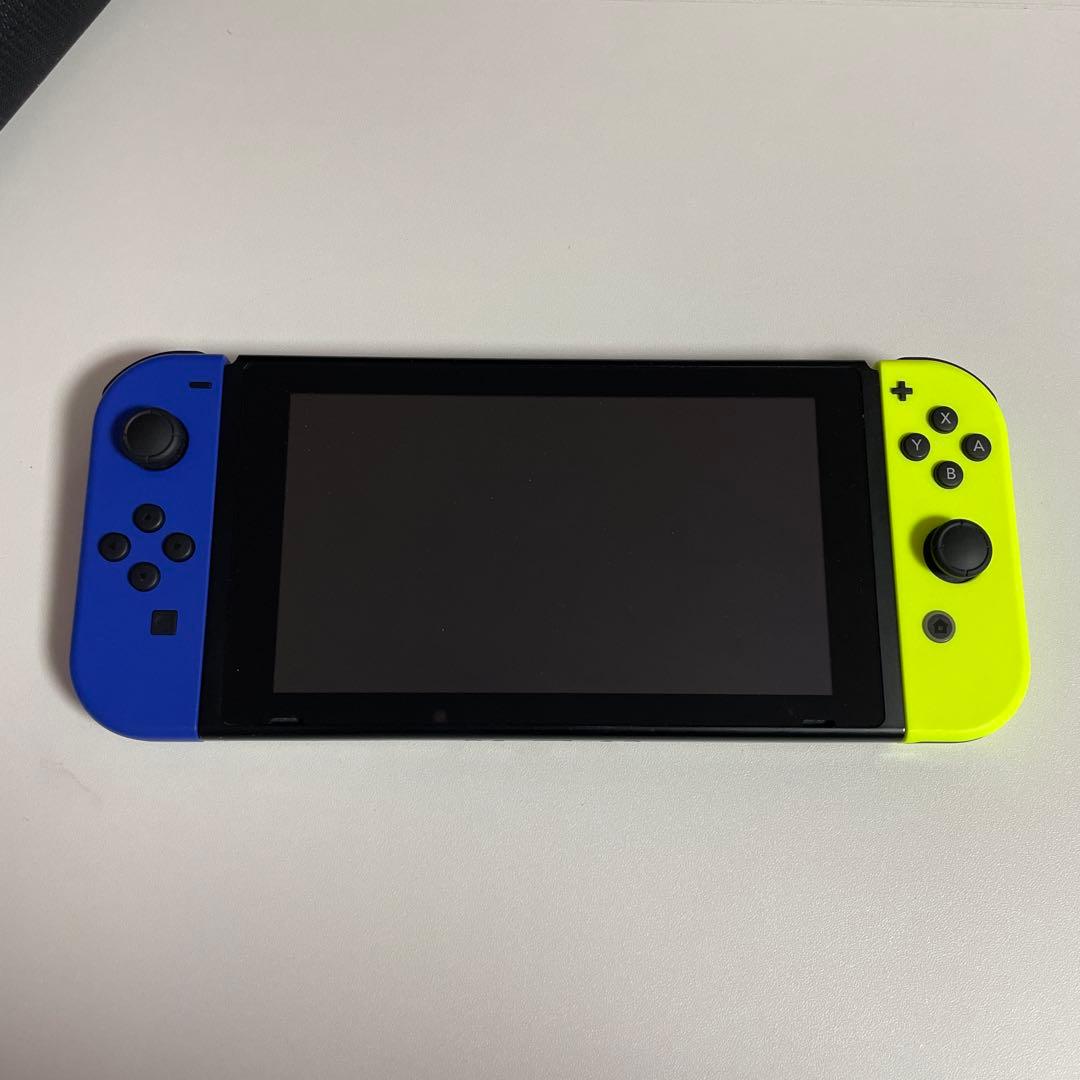 Nintendo Switch 本体　青、黄色ジョイコン　動作確認済み