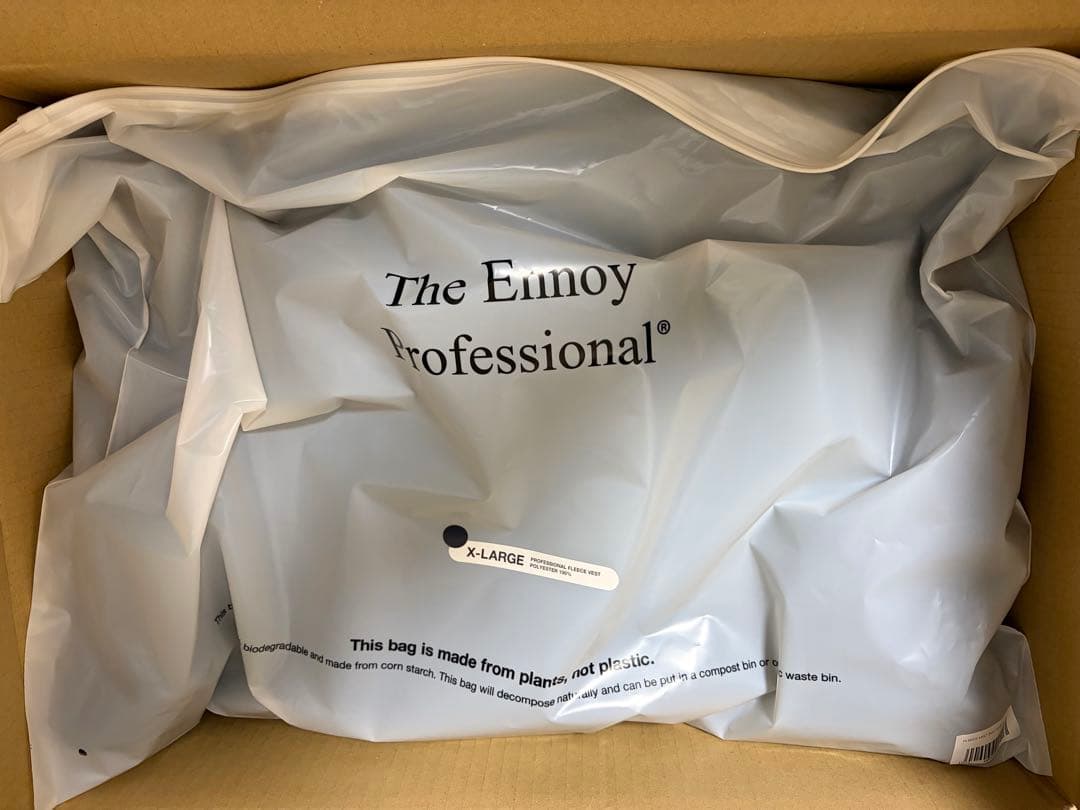 トップス ENNOY PROFESSIONAL FLEECE VEST (NAVY) XL