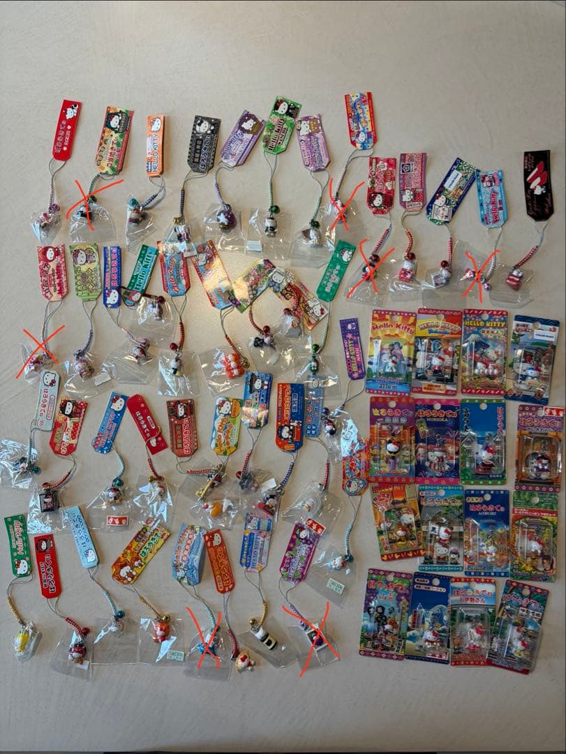 新品未使用　廃盤　希少　ご当地ハローキティ セット 50個セット　まとめ売り