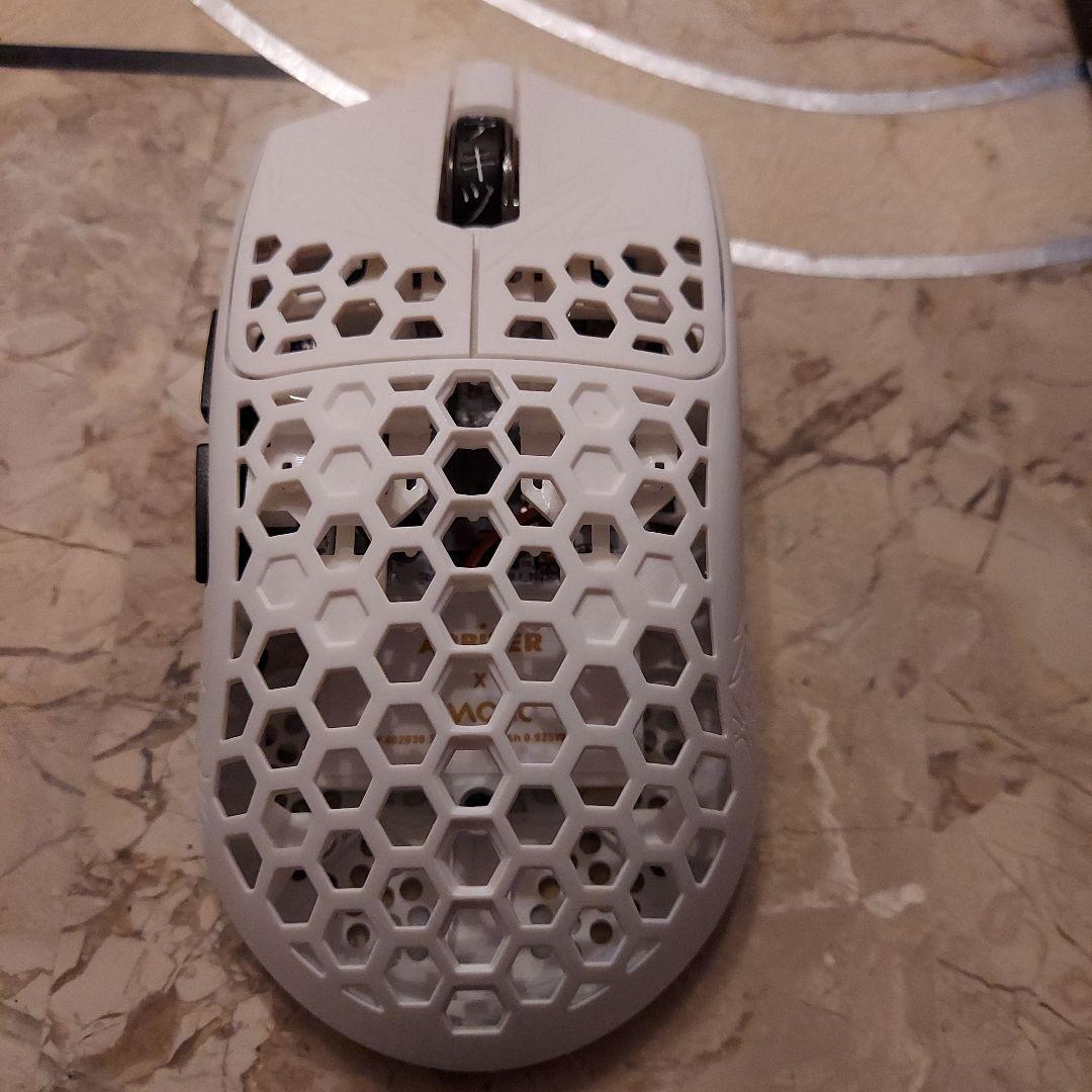 マウス・トラックボール AKITSU MEDIUM White